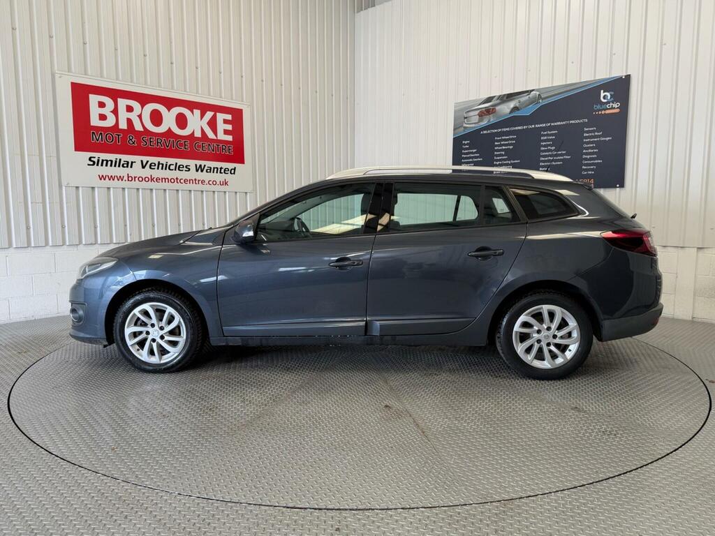 Renault Megane Estate 1.5 Dci Dynamique Nav Sport Tourer Euro 6 AK65ORJ Grey #6