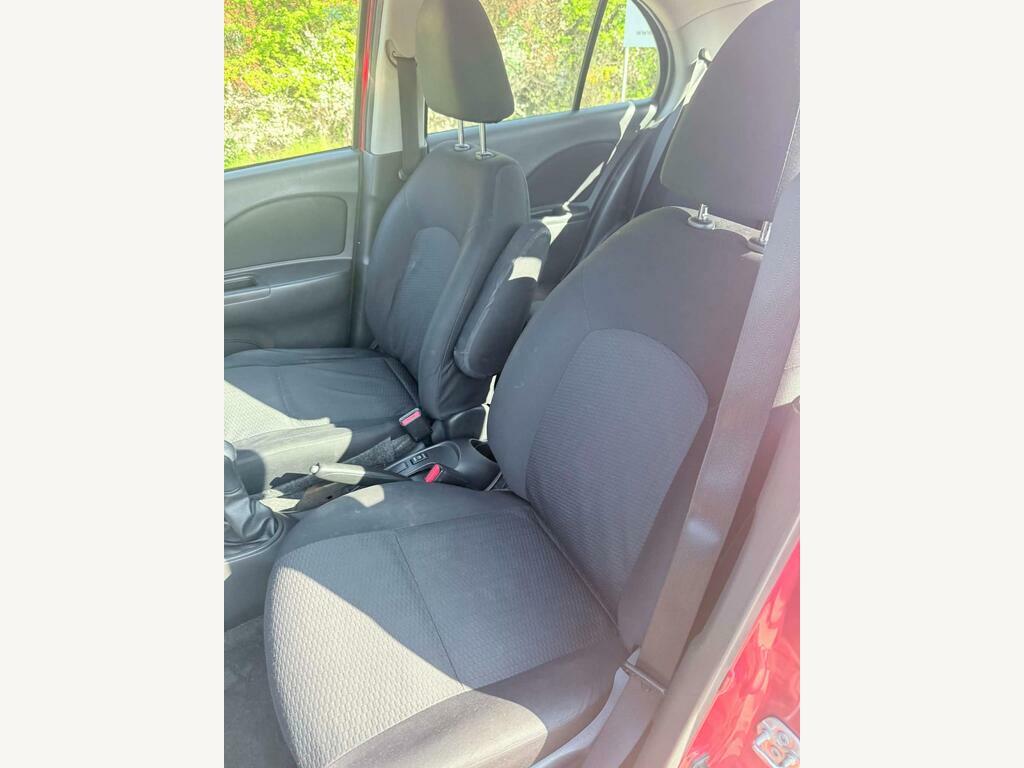 Nissan Micra 1.2 12V Acenta Euro 5 BD62XTX Red #3