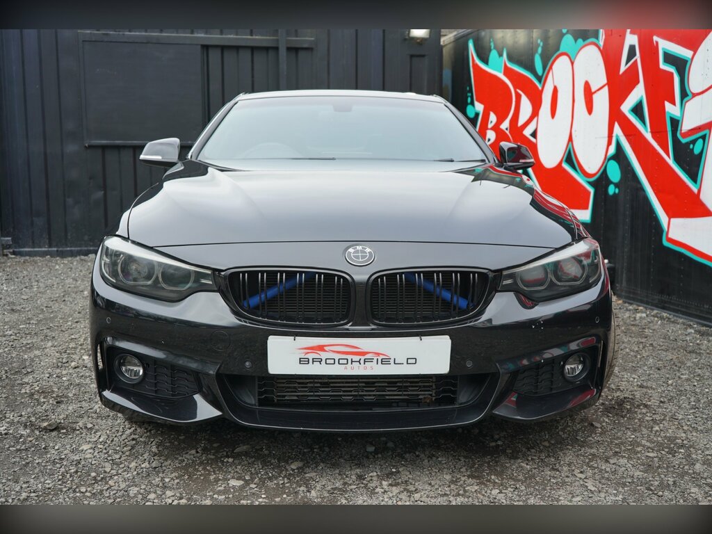 BMW 4 Series Gran Coupe 3.0 430D M Sport Coupe Xdrive Euro Black #4