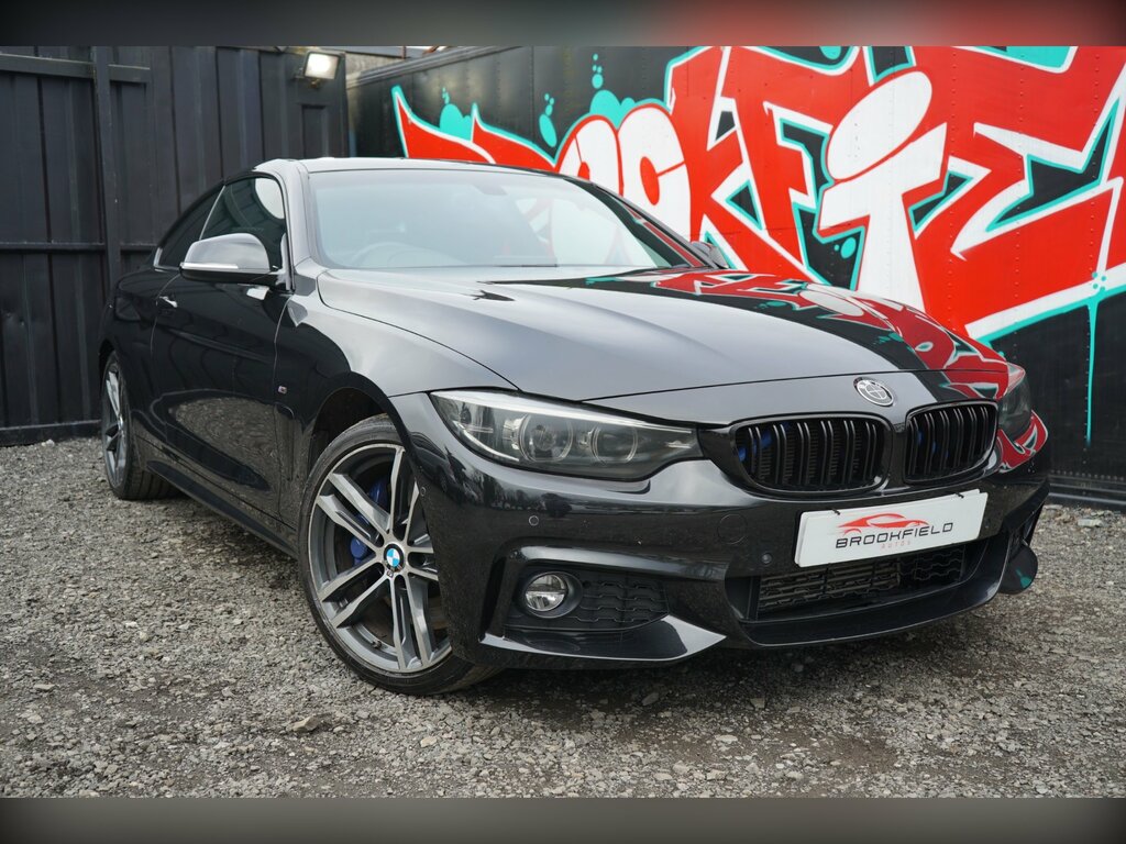 BMW 4 Series Gran Coupe 3.0 430D M Sport Coupe Xdrive Euro Black #2