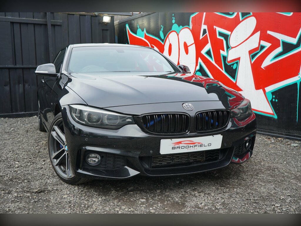 BMW 4 Series Gran Coupe 3.0 430D M Sport Coupe Xdrive Euro Black #3