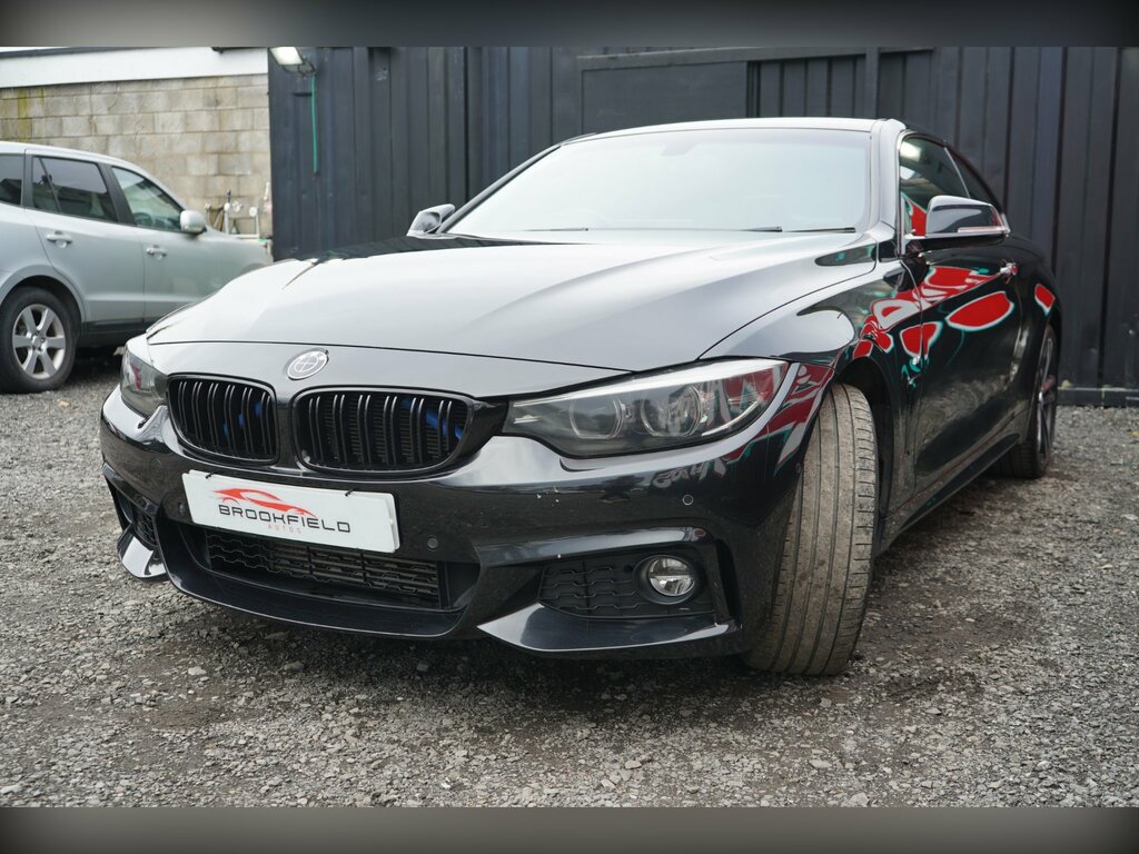 BMW 4 Series Gran Coupe 3.0 430D M Sport Coupe Xdrive Euro Black #6