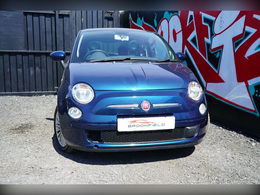 Fiat 500 1.2 Lounge Hatchback Euro 4 69 SD63MZL Blue #4