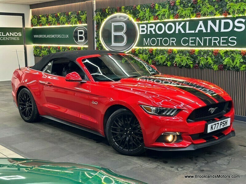 Ford Mustang Gt 3X Services, Sat Nav, Leather, Heatedcooling K77PSH Red #2