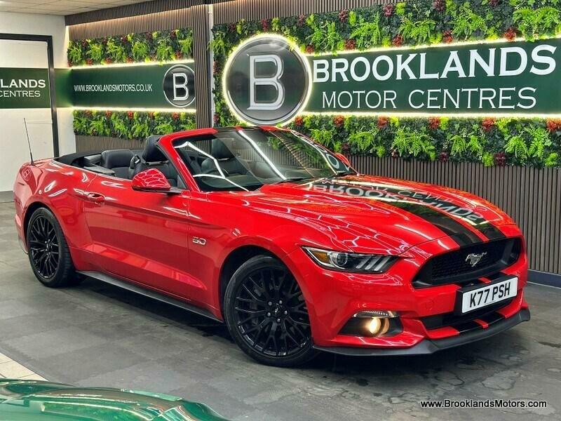 Ford Mustang Gt 3X Services, Sat Nav, Leather, Heatedcooling Red