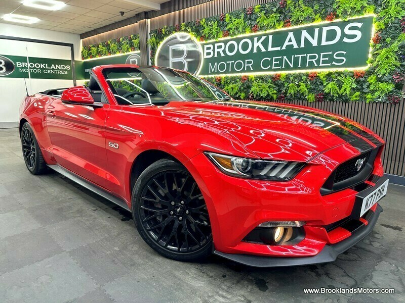 Ford Mustang Gt 3X Services, Sat Nav, Leather, Heatedcooling K77PSH Red #3