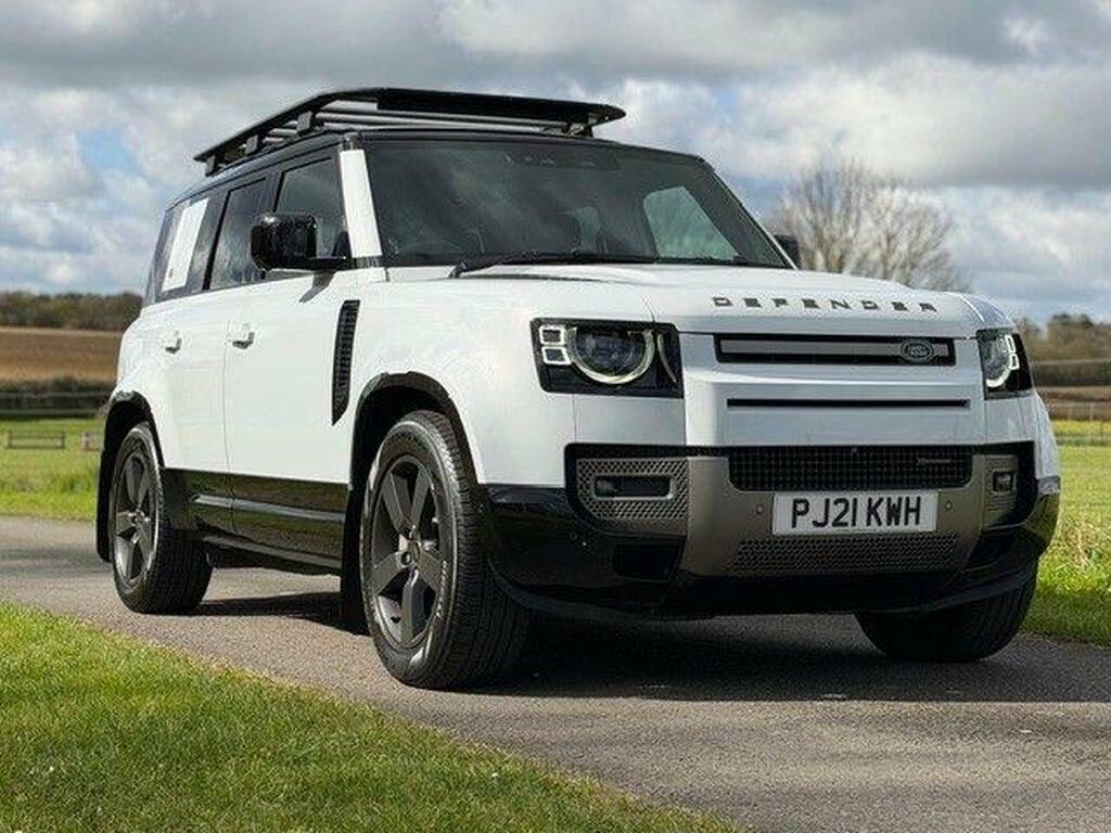 Land Rover Defender 110 3.0 D300 Mhev X-dynamic Hse 4Wd Euro 6 S S PJ21KWH White #5