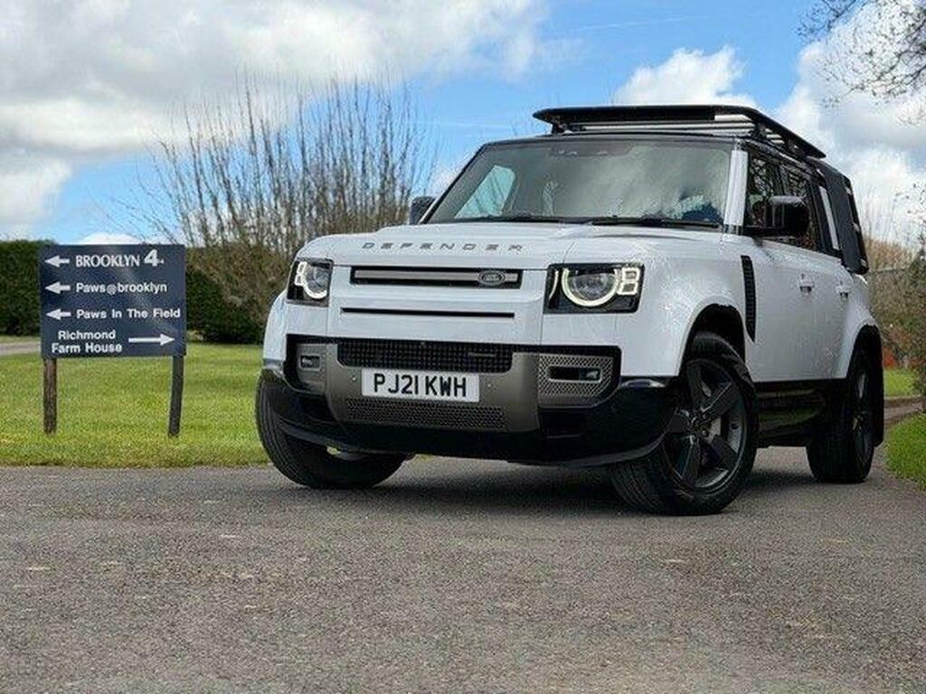Land Rover Defender 110 3.0 D300 Mhev X-dynamic Hse 4Wd Euro 6 S S PJ21KWH White #2
