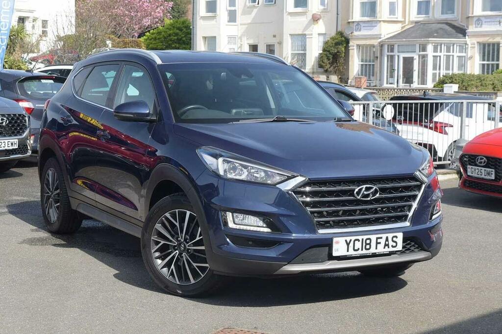 Hyundai Tucson Suv Blue