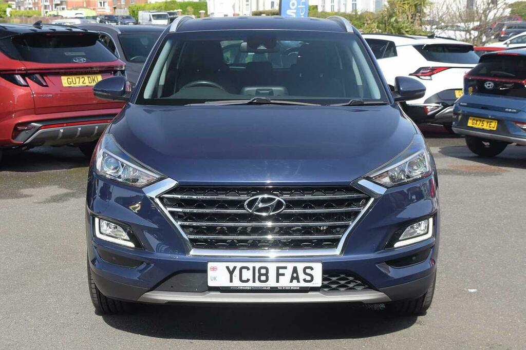 Hyundai Tucson Suv YC18FAS Blue #2