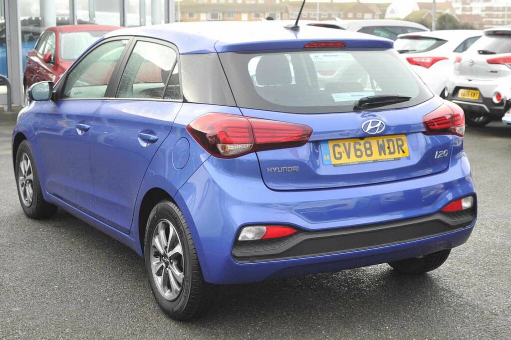 Hyundai I20 Hatchback GV68WDR Blue #3