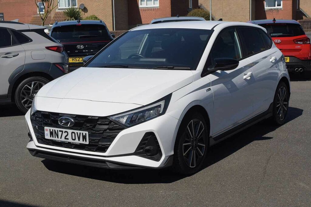 Hyundai I20 Hatchback WN72OVW White #3