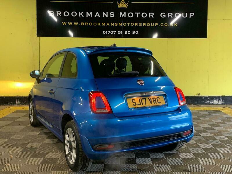 Fiat 500 1.2 S Euro 6 SJ17VRC Blue #6