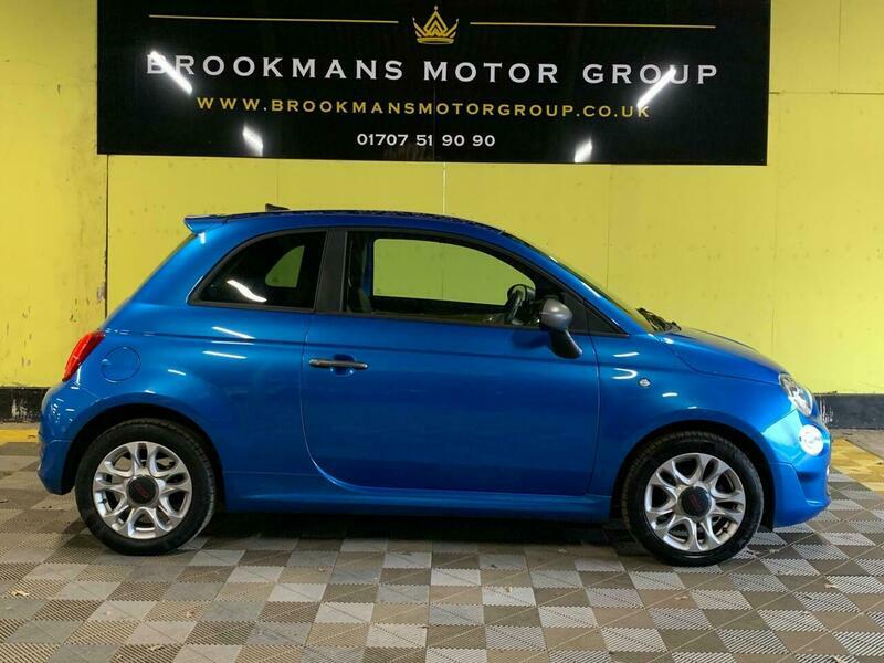 Fiat 500 1.2 S Euro 6 SJ17VRC Blue #4