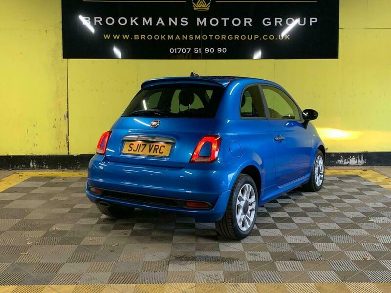 Fiat 500 1.2 S Euro 6 SJ17VRC Blue #3