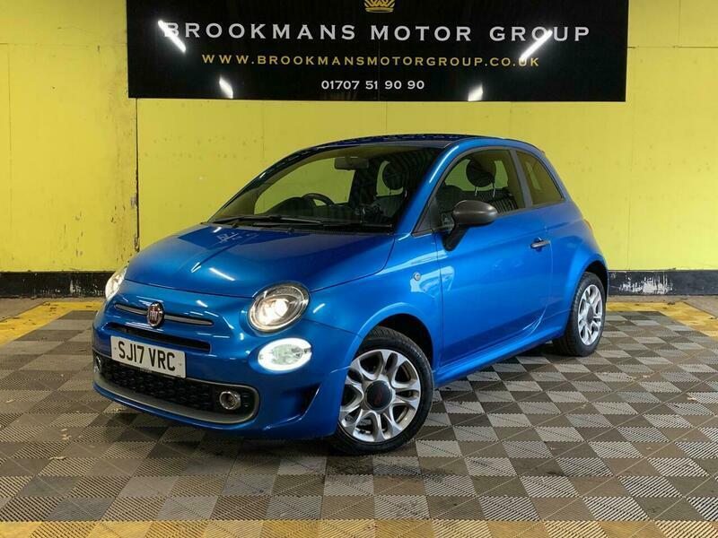 Fiat 500 1.2 S Euro 6 SJ17VRC Blue #2
