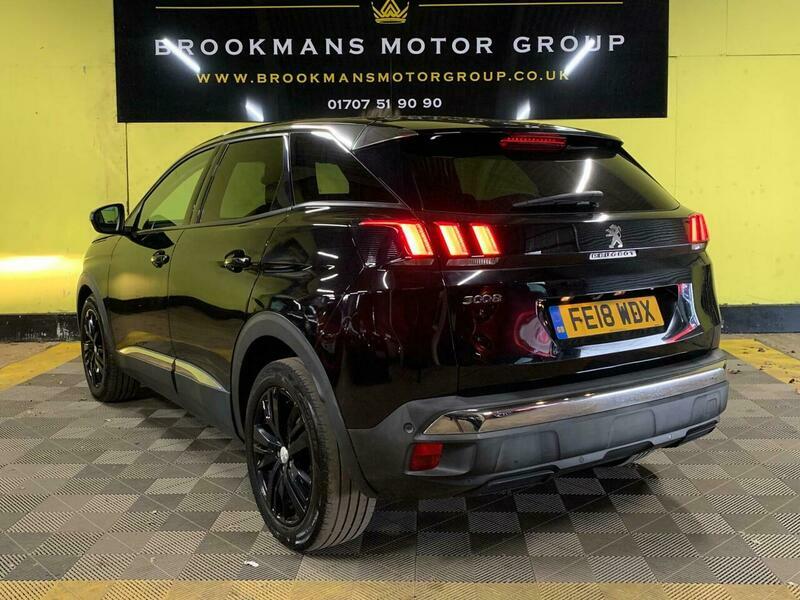 Peugeot 3008 1.6 Bluehdi Allure Euro FE18WDX Black #6