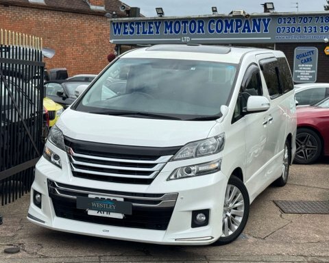 Toyota Vellfire Mpv 201262 SE62XHP White #3