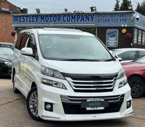 Toyota Vellfire Mpv 201262 White
