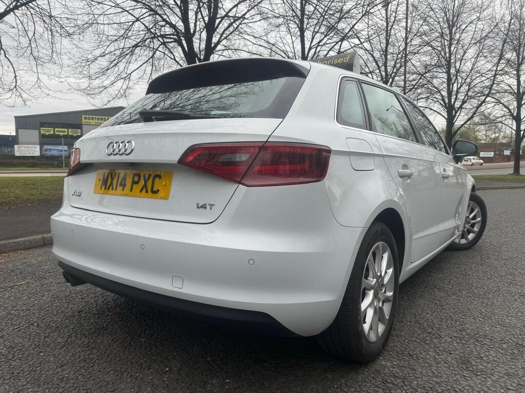 Audi A3 1.4 Tfsi Cod Sport Sportback Stronic5dr MX14PXC White #6