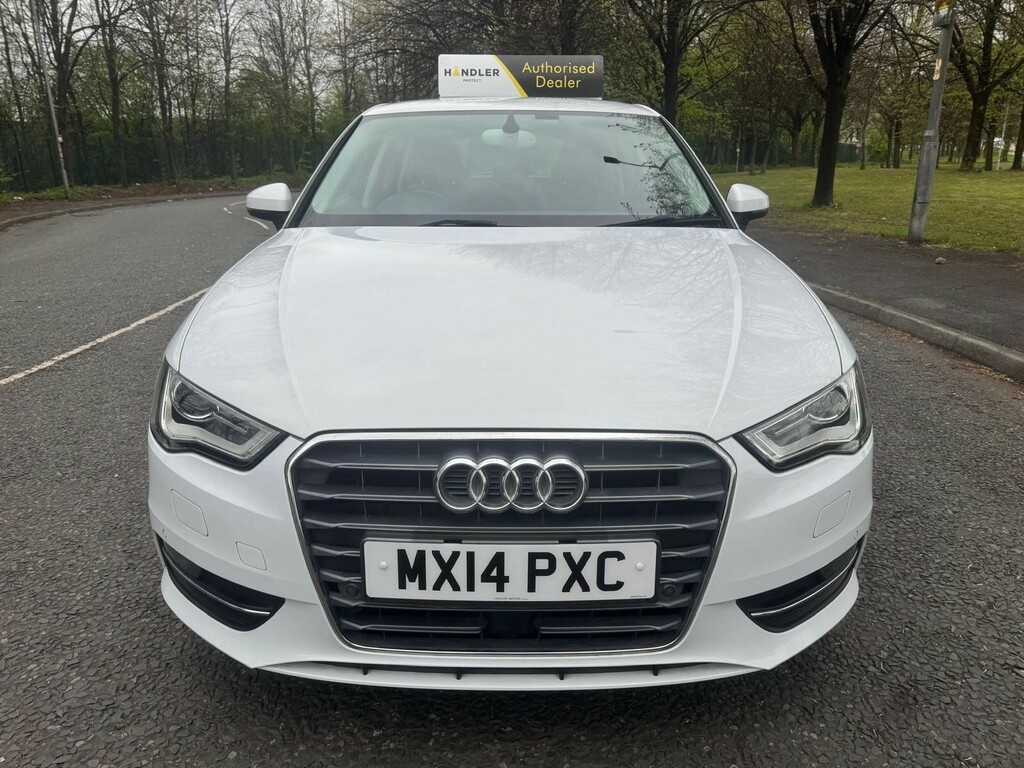 Audi A3 1.4 Tfsi Cod Sport Sportback Stronic5dr MX14PXC White #2