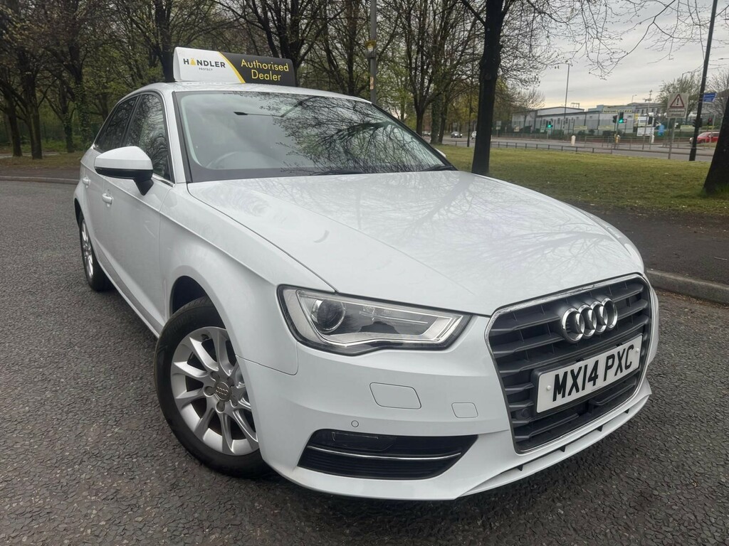 Audi A3 1.4 Tfsi Cod Sport Sportback Stronic5dr MX14PXC White