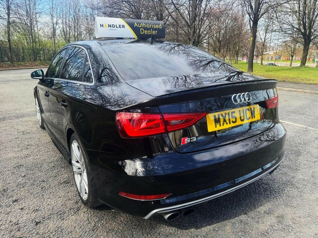 Audi S3 2.0 Tfsi Saloon S Tronic Quattro Euro 6 MX15UCW Black #6