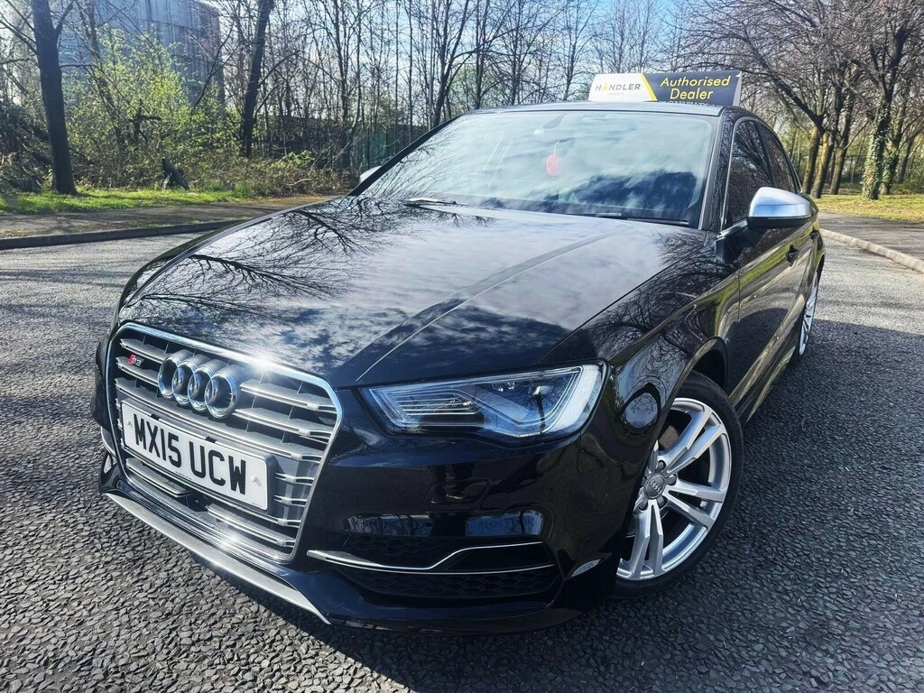 Audi S3 2.0 Tfsi Saloon S Tronic Quattro Euro 6 MX15UCW Black #5