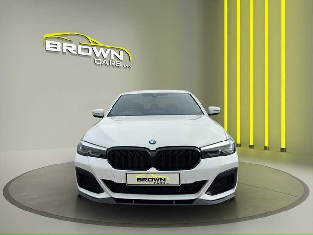 BMW 5 Series 2.0 520D Mht M DE71EFB White #2