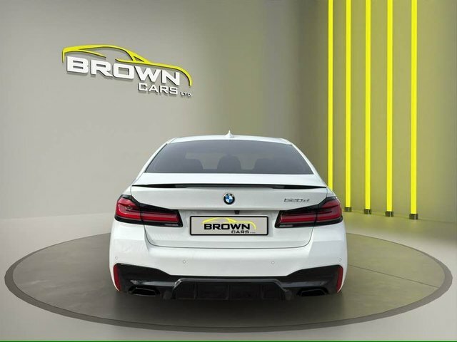 BMW 5 Series 2.0 520D Mht M DE71EFB White #6