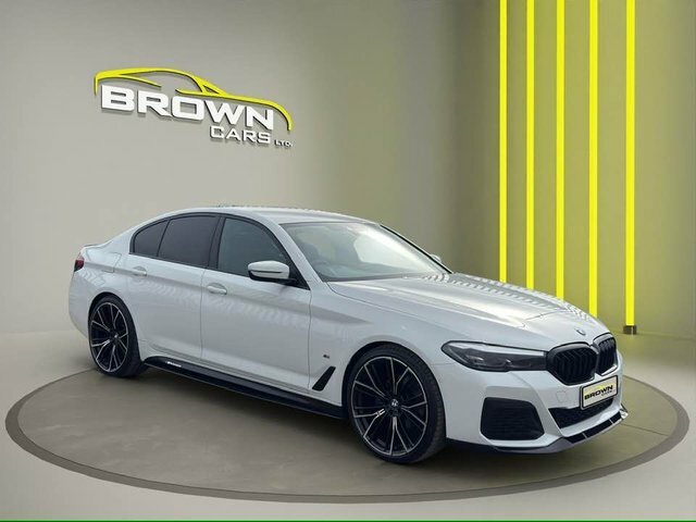 BMW 5 Series 2.0 520D Mht M White