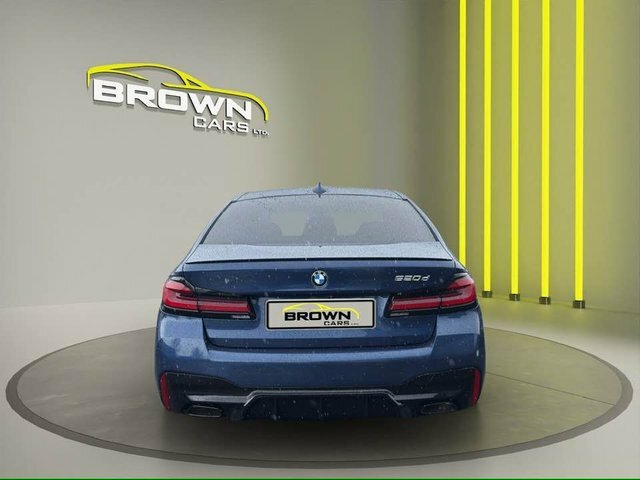 BMW 5 Series 2.0 520D Mht M LC70USJ Blue #6