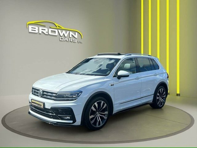 Volkswagen Tiguan 2.0 Tdi R-line Suv LC68DKN White #3