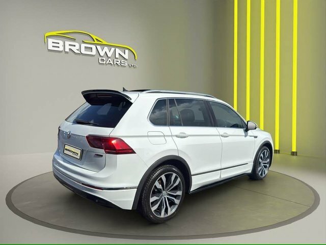 Volkswagen Tiguan 2.0 Tdi R-line Suv LC68DKN White #5
