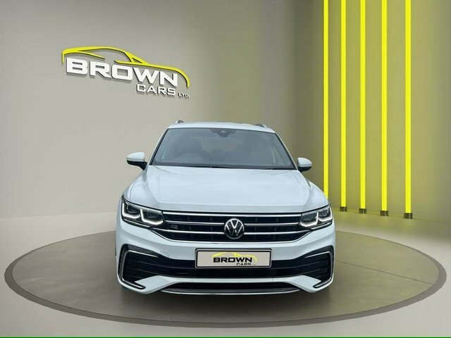 Volkswagen Tiguan Allspace 2.0 Tdi R-line Suv White #2