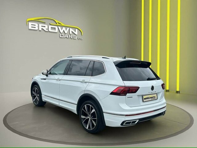 Volkswagen Tiguan Allspace 2.0 Tdi R-line Suv White #6