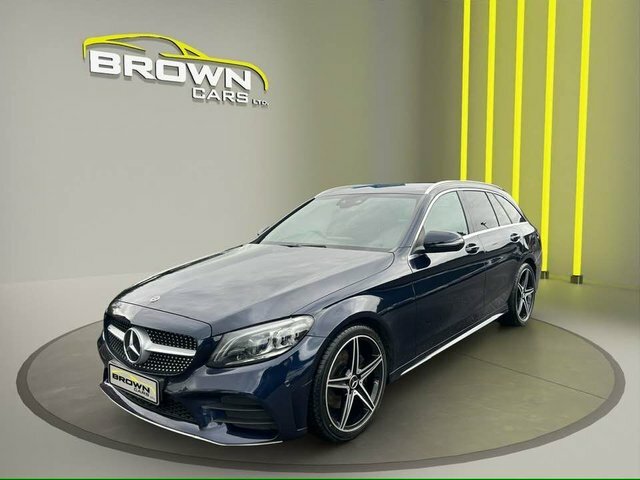 Mercedes-Benz C Class 2.0 C220d Amg Line KT69TLX Blue #4