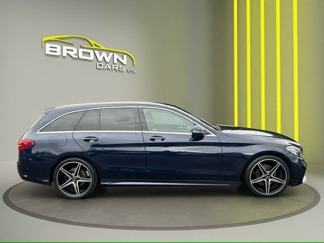 Mercedes-Benz C Class 2.0 C220d Amg Line KT69TLX Blue #3