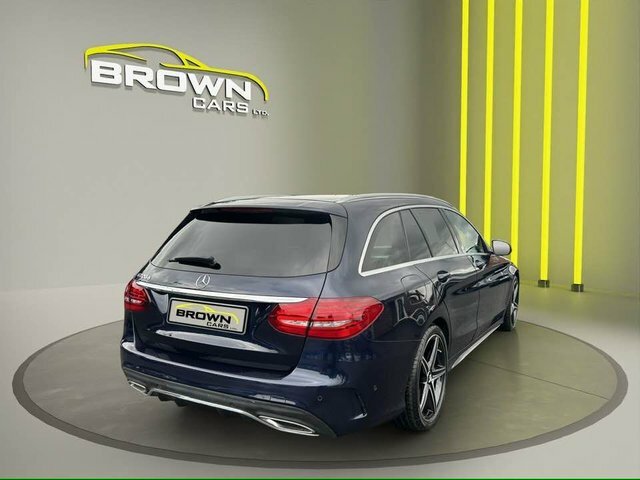 Mercedes-Benz C Class 2.0 C220d Amg Line KT69TLX Blue #5