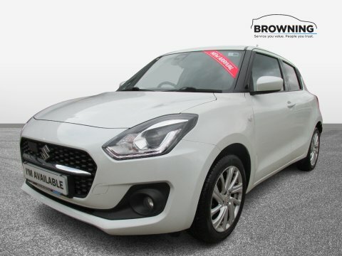 Suzuki Swift Sz-t Dualjet Mhev KP22XJW White #3