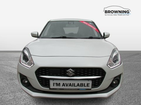 Suzuki Swift Sz-t Dualjet Mhev KP22XJW White #2