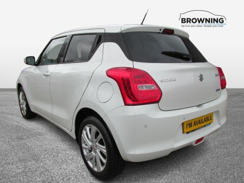 Suzuki Swift Sz-t Dualjet Mhev KP22XJW White #6