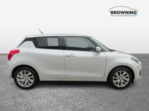 Suzuki Swift Sz-t Dualjet Mhev KP22XJW White #4