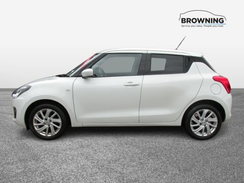 Suzuki Swift Sz-t Dualjet Mhev KP22XJW White #5