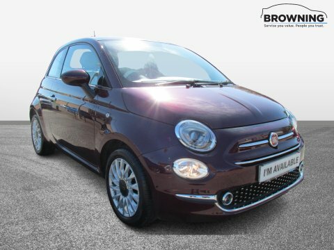 Fiat 500 Lounge Red