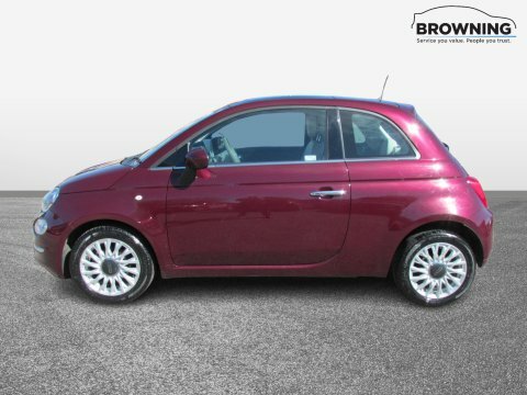 Fiat 500 Lounge Red #5