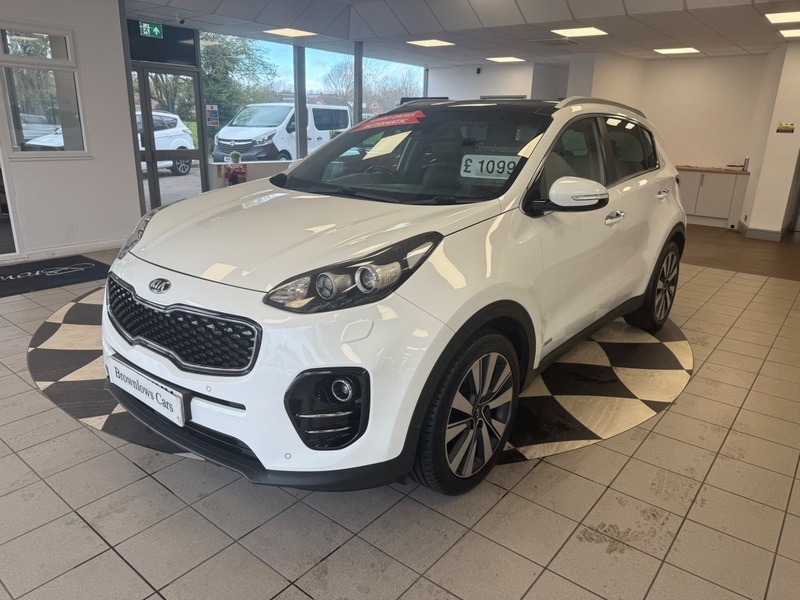 Kia Sportage Crdi First Edition 16 SP16XYY White #3