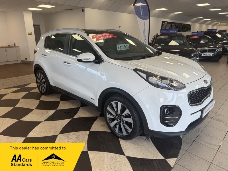 Kia Sportage Crdi First Edition 16 White