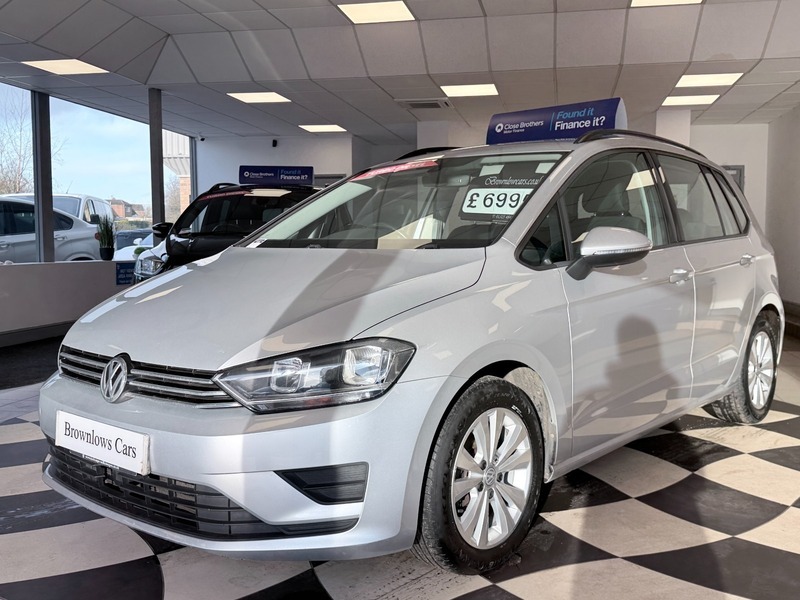Volkswagen Golf SV Se Tdi 17 Plate DE17YMM Silver #3