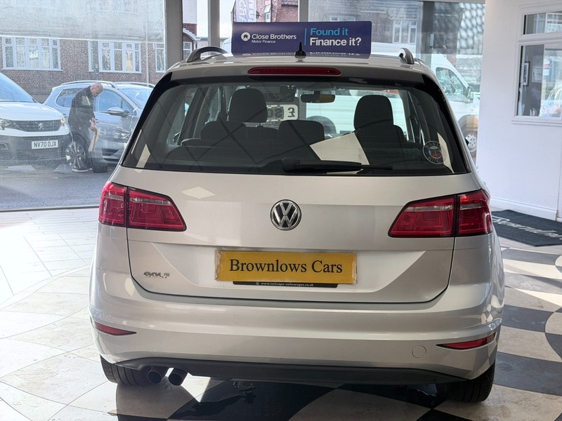 Volkswagen Golf SV Se Tdi 17 Plate DE17YMM Silver #5